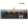 صفحه کلید گیمینگ باسیم کورسیر مدل K100 RGB • سوئیچ اُپتیکال-مکانیکی