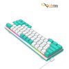 قیمت صفحه کلید باسیم ردراگون مدل FIDD K683WB-RGB • سوئیچ مغناطیسی