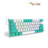 خرید صفحه کلید باسیم ردراگون مدل FIDD K683WB-RGB • سوئیچ مغناطیسی با قیمت مناسب