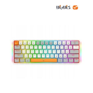 خرید صفحه کلید باسیم ردراگون مدل AKALI K642WGO-RGB • سوئیچ قرمز