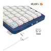 صفحه کلید بی‌سیم/باسیم ردراگون مدل EVA PRO K684WB-RGB-PRO • سوئیچ قرمز - تصویر 3