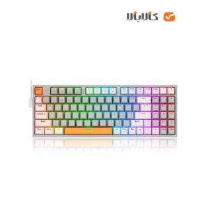 خرید صفحه کلید باسیم ردراگون مدل KITAVA K636GWO-RGB • سوئیچ قرمز