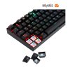 خرید صفحه کلید باسیم ردراگون مدل MITRA K551RGB-1 V2 • سوئیچ آبی با کمترین قیمت بازار