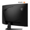 خرید مانیتور گیمینگ ام اس آی مدل msi mag 325cqf 31. 5" rapid va wqhd 180hz curved gaming با قیمت مناسب