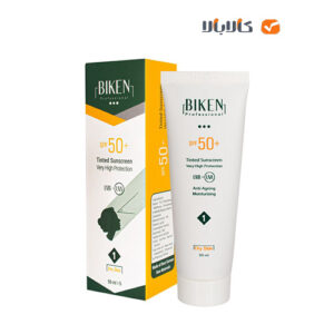 خرید کرم ضد آفتاب SPF50 رنگی بیکن شماره 1 مناسب پوست خشک حجم 50 میل