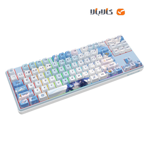 - تصویر در دستهبندی - کالای فروشگاه کالابالا قیمت صفحه کلید بیسیم/باسیم ردراگون مدل star blade pro k707ak-rgb-pro • سوئیچ سبز