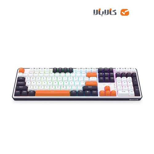 - تصویر در دستهبندی - کالای فروشگاه کالابالا صفحه کلید بیسیم/باسیم ردراگون مدل wyvern pro k689wbo-rgb-pro • سوئیچ سبز - تصویر 4