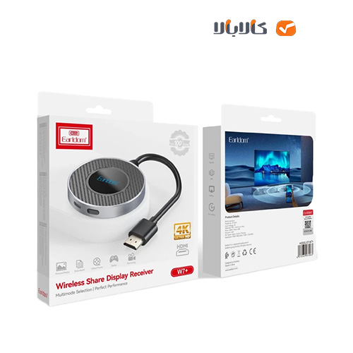 قیمت دانگل اچ دی ام آی ارلدام Earldom ET-W7+4K wireless HDMI device