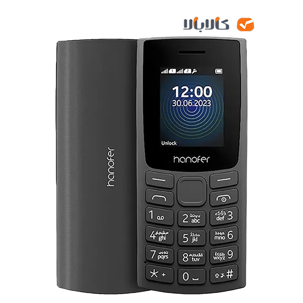 گوشی موبایل  هانوفر مدل Hanofer 105 (2021) با حافظه داخلی 32 مگابایت و حافظه رم 64 مگابایت