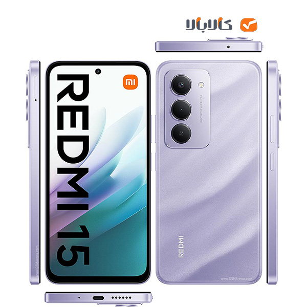 - تصویر در دستهبندی - کالای فروشگاه کالابالا گوشی موبایل شیائومی xiaomi redmi 15 4g با حافظه 256 گیگابایت و حافظه رم 8 گیگابایت