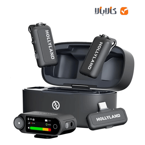 خرید ست میکروفن بی سیم هالی لند مدل Hollyland LARK MAX 2 Combo Wireless