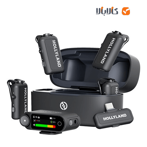 خرید ست میکروفن بی سیم هالی لند مدل Hollyland LARK MAX 2 Combo 4-Person