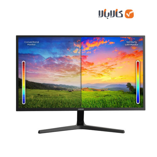 مانیتور گیمینگ سامسونگ تخت مدل SAMSUNG U32J590UQM-4K VA 32" 60Hz - تصویر 6